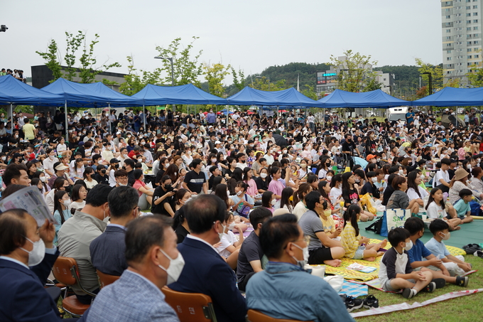 질서정연한 산동지역민들