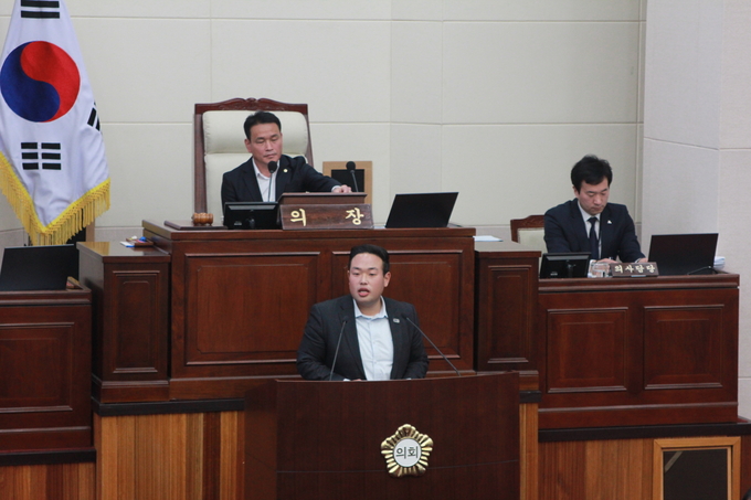 구미시 도시계획조례 일부개정안인 태양광 발전시설규제 완화 반대의견 정지원의원