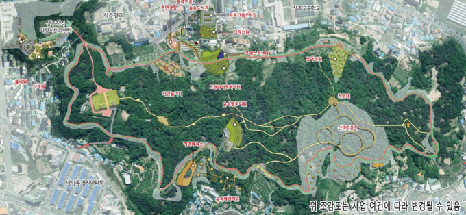 근린공원 조감도(예상도)