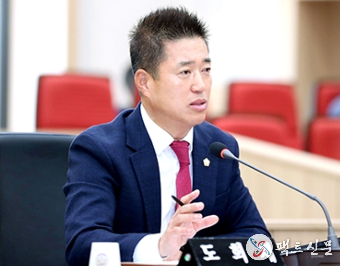 성주군의회 도희재 의장. 성주군의회 홈페이지 캡쳐