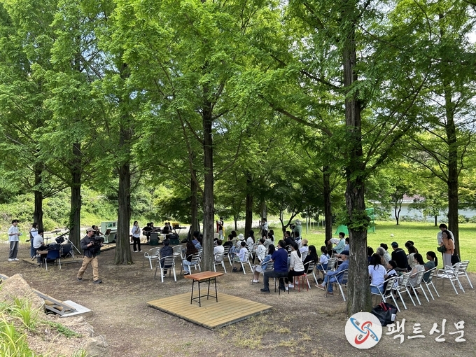 영천시 나무와중학교 학교숲