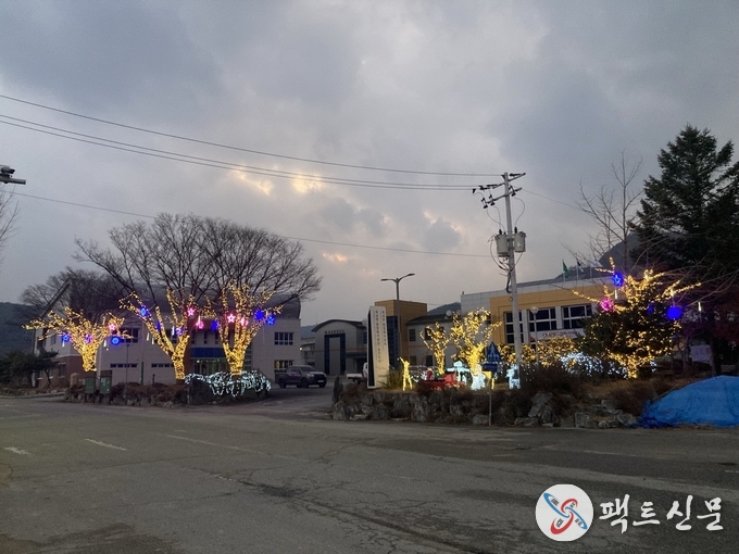 옥성면 경관조명