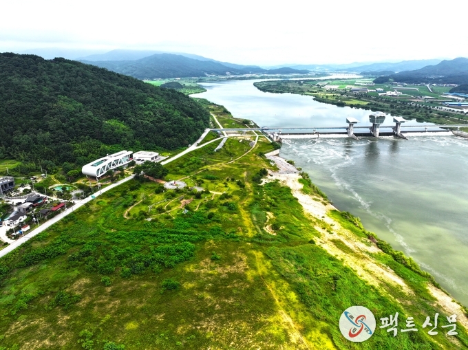구미보 지구 전경