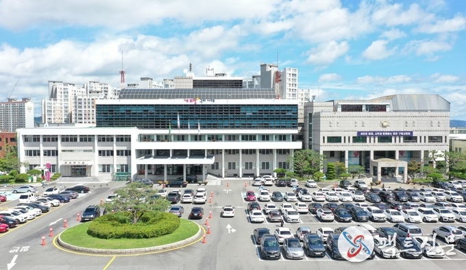 구미시청 전경