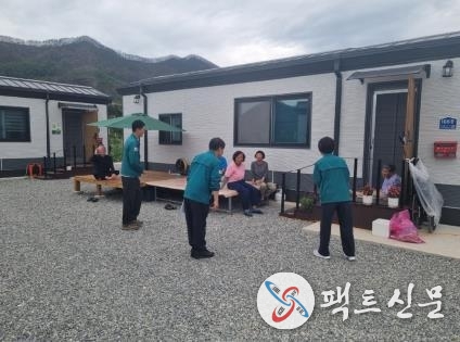 실국장 임시주거시설 현장 점검