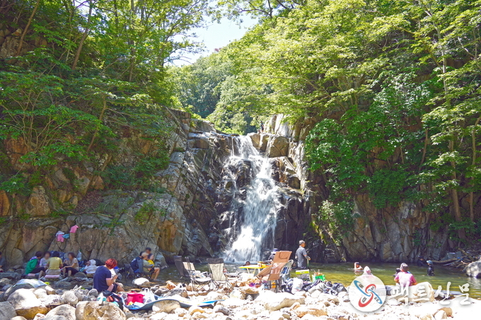 경주 여름폭포 상계폭포