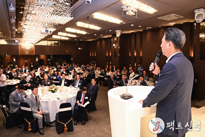 구미시 투자 환경설명회 사진 (김장호 구미시장)