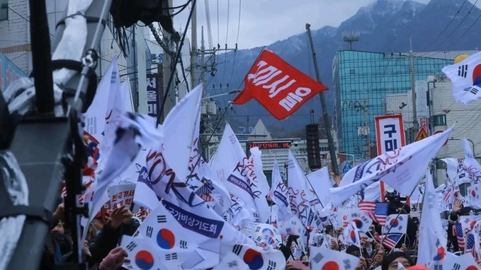 윤석열 대통령 탄핵 반대 구미 대집회, 보수의 심장에서 울려 퍼진 외침