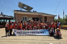구미시종합자원봉사센터, 산청군 집중호우 피해 복구에 온정의 손길